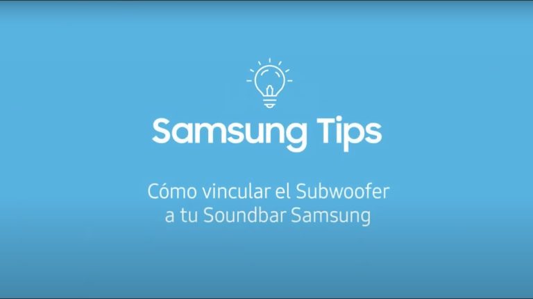 Dónde ubicar subwoofer en barra de sonido Samsung para un mejor sonido