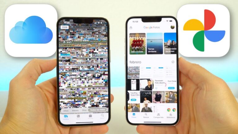 Comparativa: Almacenamiento interno vs. Almacenamiento en la nube en iPhone