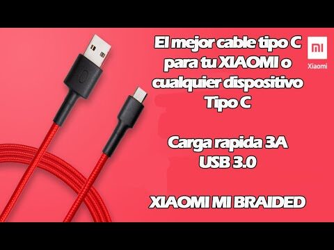 Los mejores cables USB Xiaomi: calidad y rendimiento garantizados