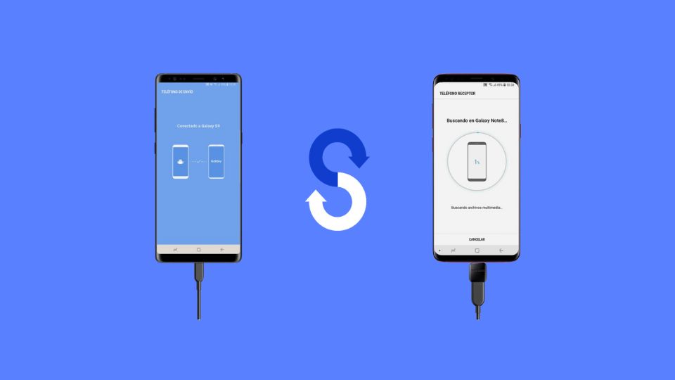 como usar Smart Switch para Transferir datos entre teléfonos Samsung